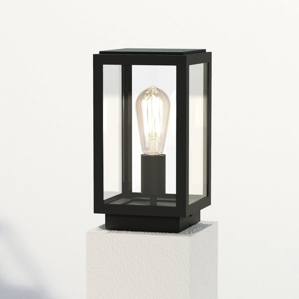 Homefield Pedestal in Textured Black