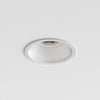 Minima Slimline Round Fixed Fire-Rated IP65 Downlight in Matt White