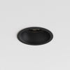 Minima Slimline Round Fixed Fire-Rated IP65 Downlight in Matt Black