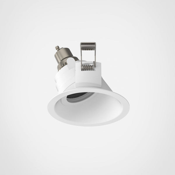 Minima Slimline 25 Fire-Rated IP65 Downlight in Matt White