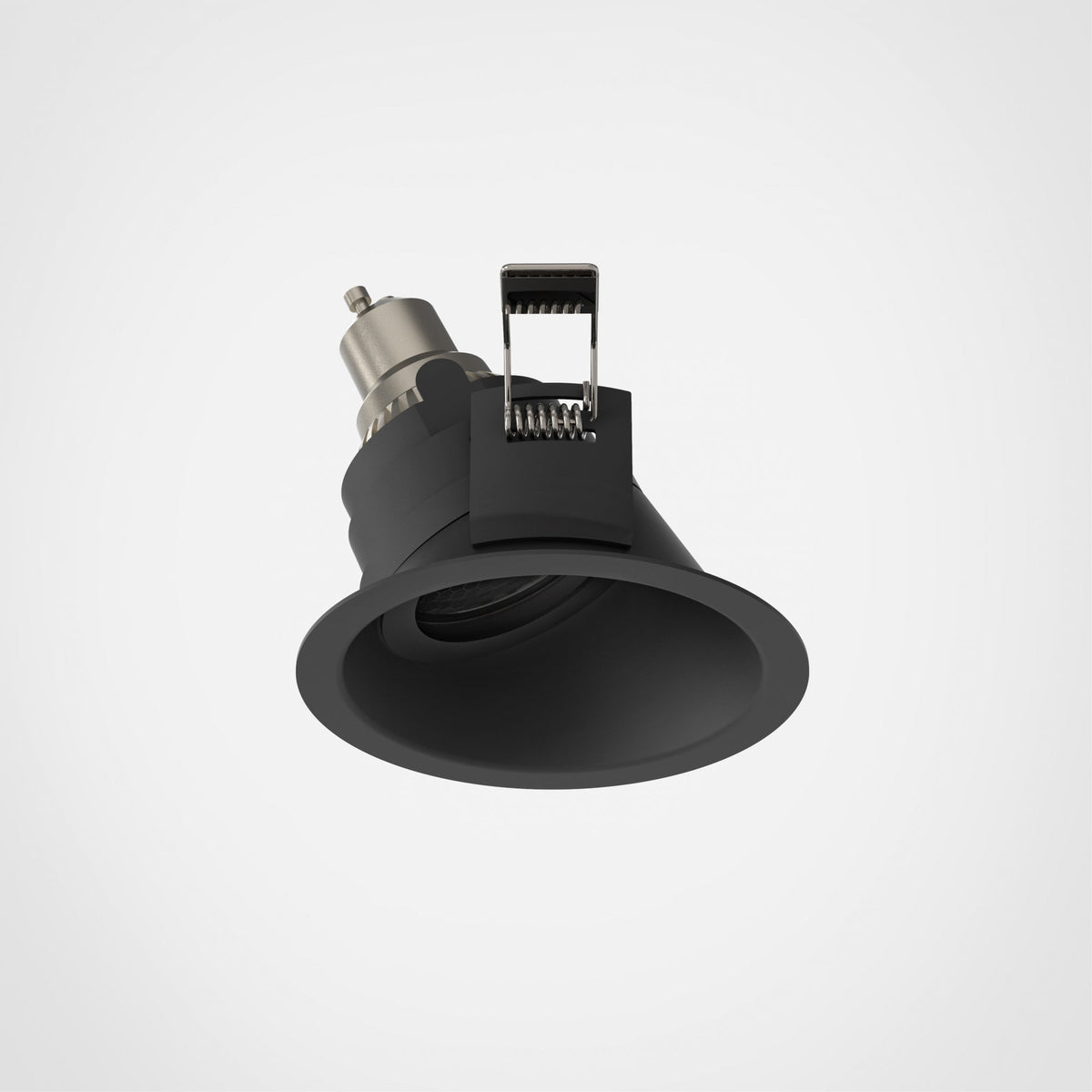 Minima Slimline 25 Fire-Rated IP65 Downlight in Matt Black