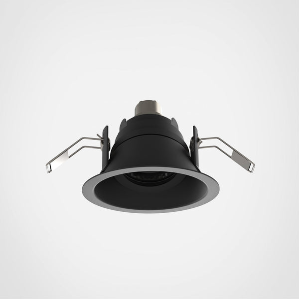 Minima Slimline 25 Fire-Rated IP65 Downlight in Matt Black