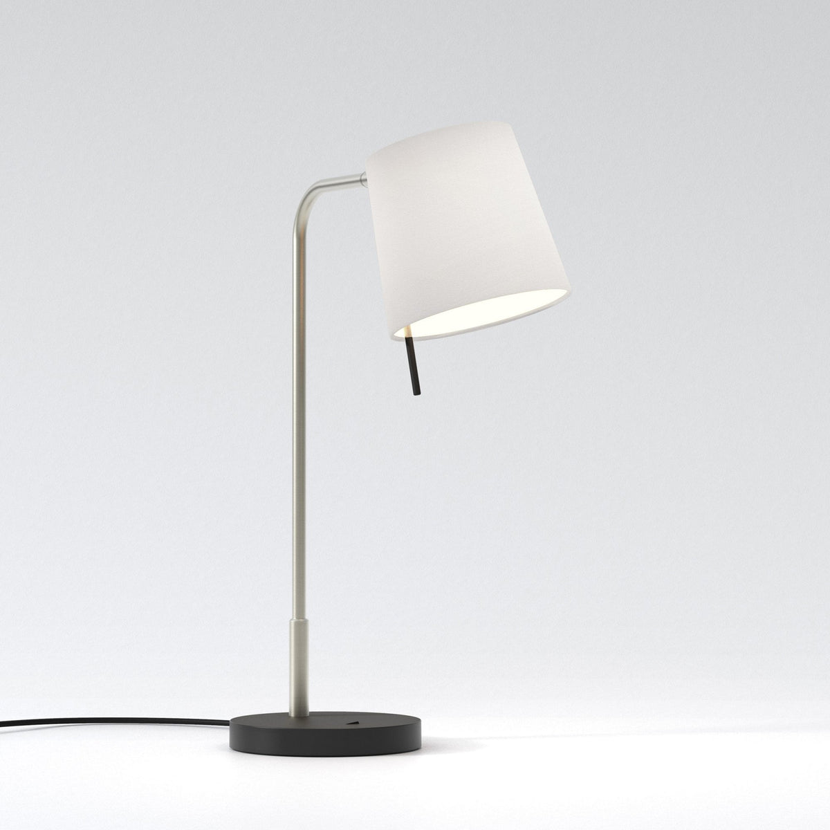 Mitsu Table Lamp in Matt Nickel