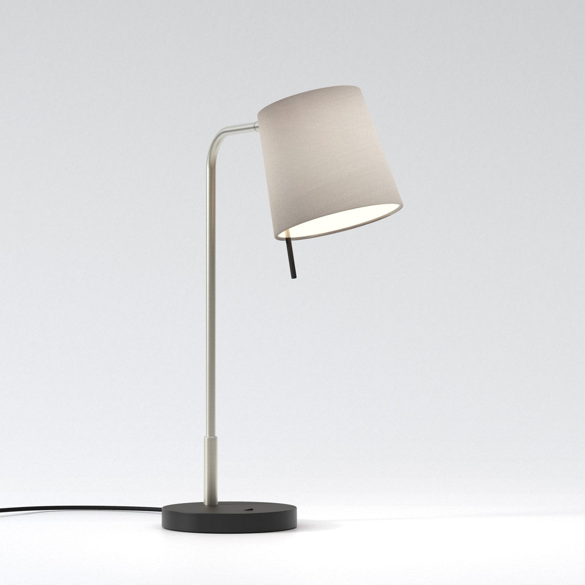 Mitsu Table Lamp in Matt Nickel
