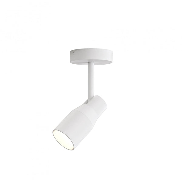 Apollo Single GU10 Spotlight in Textured White