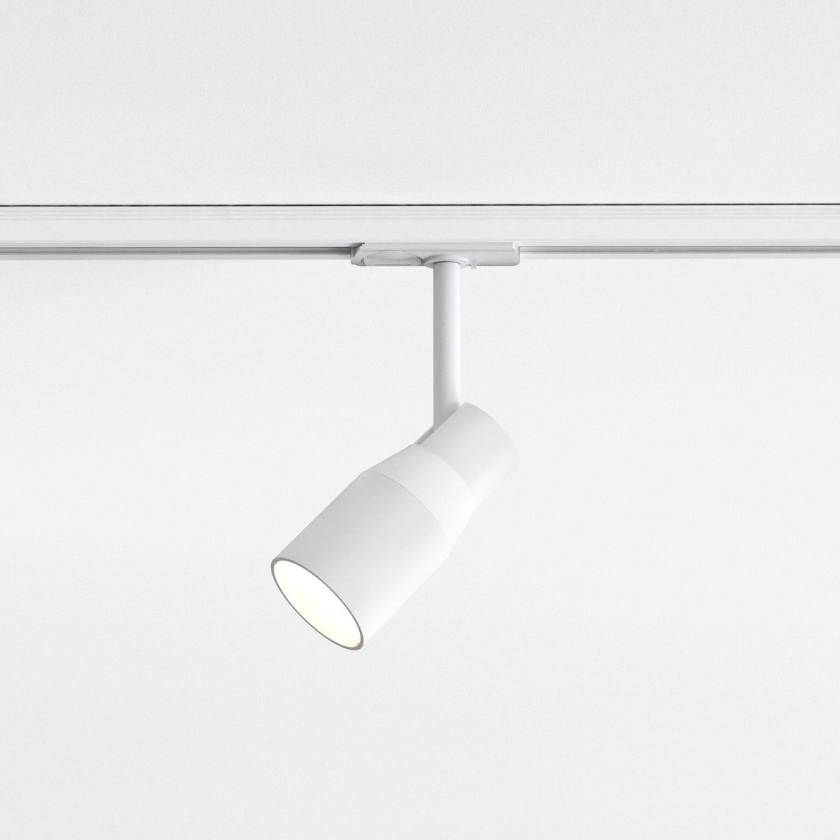 Apollo 100 Track GU10 Spotlight in Textured White