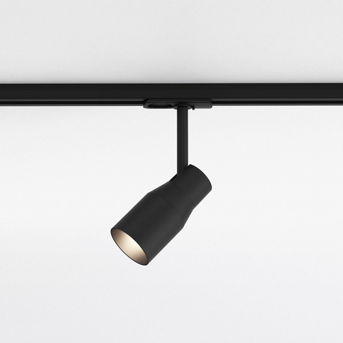 Apollo 100 Track GU10 Spotlight in Matt Black