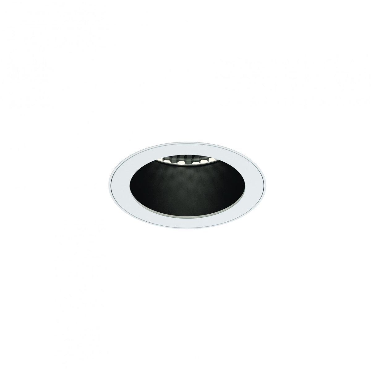 Pinhole Slimline Round Flush Fixed Downlight Fire-Rated IP65 in Matt White