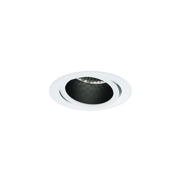 Pinhole Slimline Round Flush Adjustable Downlight Fire-Rated in Matt White