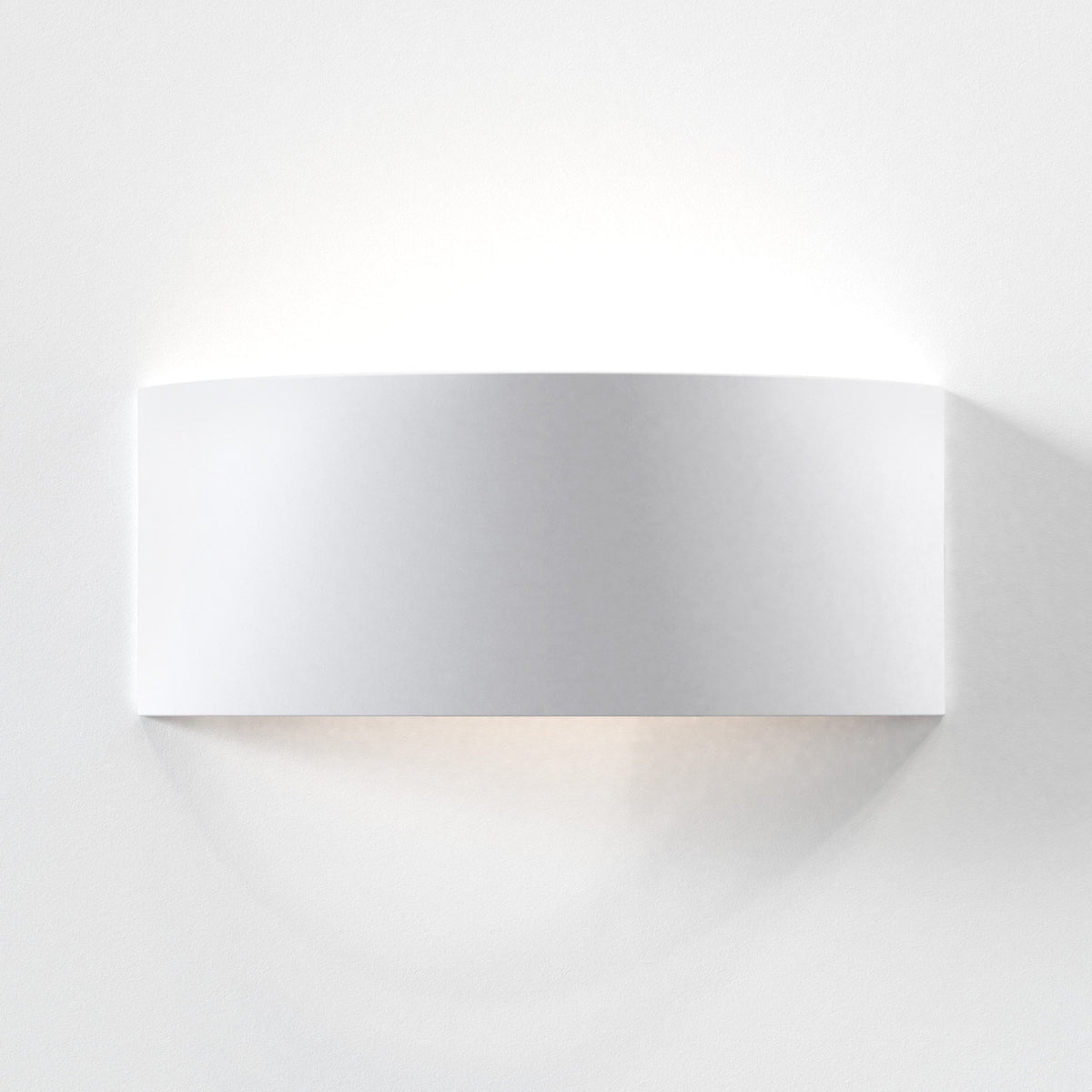 Parallel Wall Light in Ceramic White