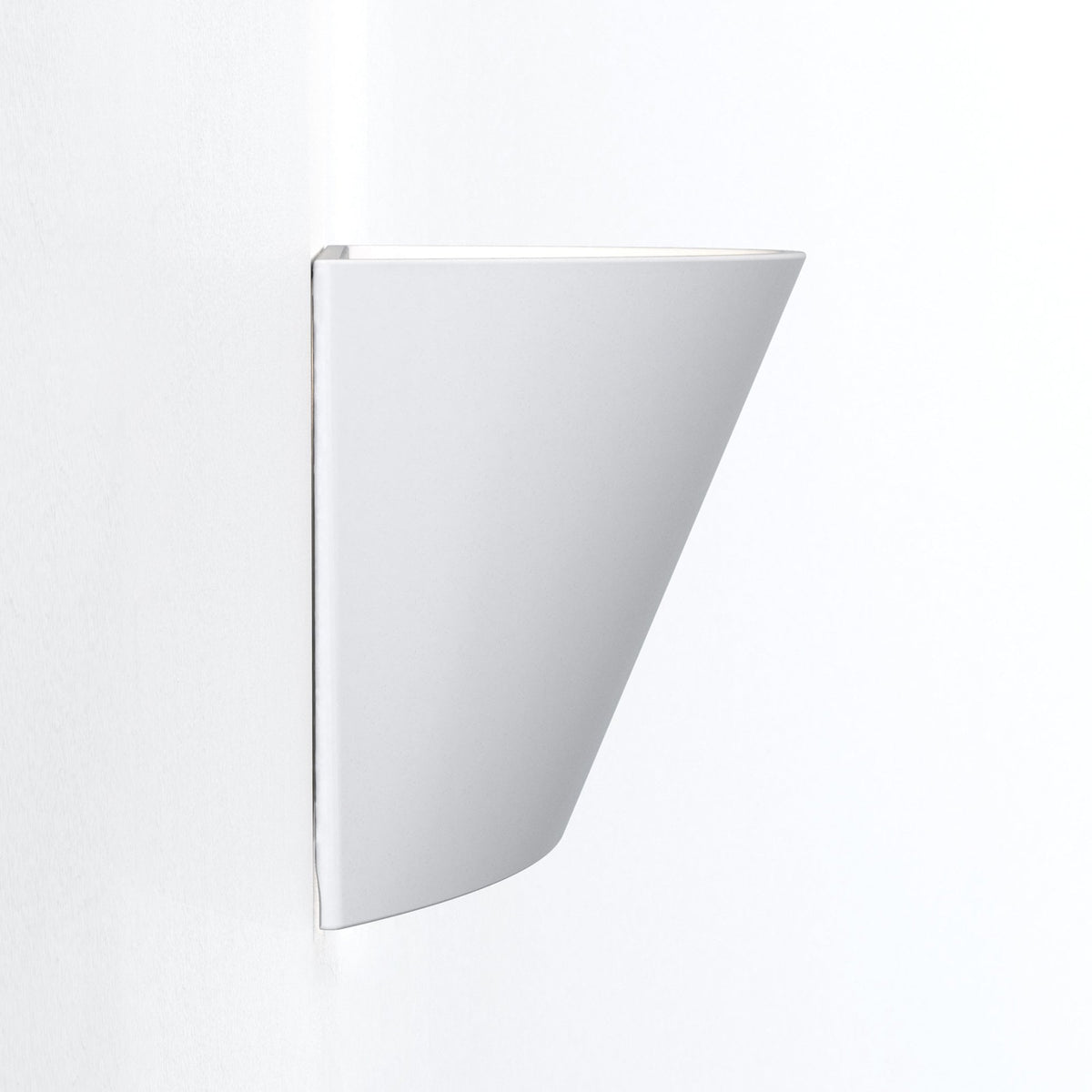 Parallel Wall Light in Ceramic White