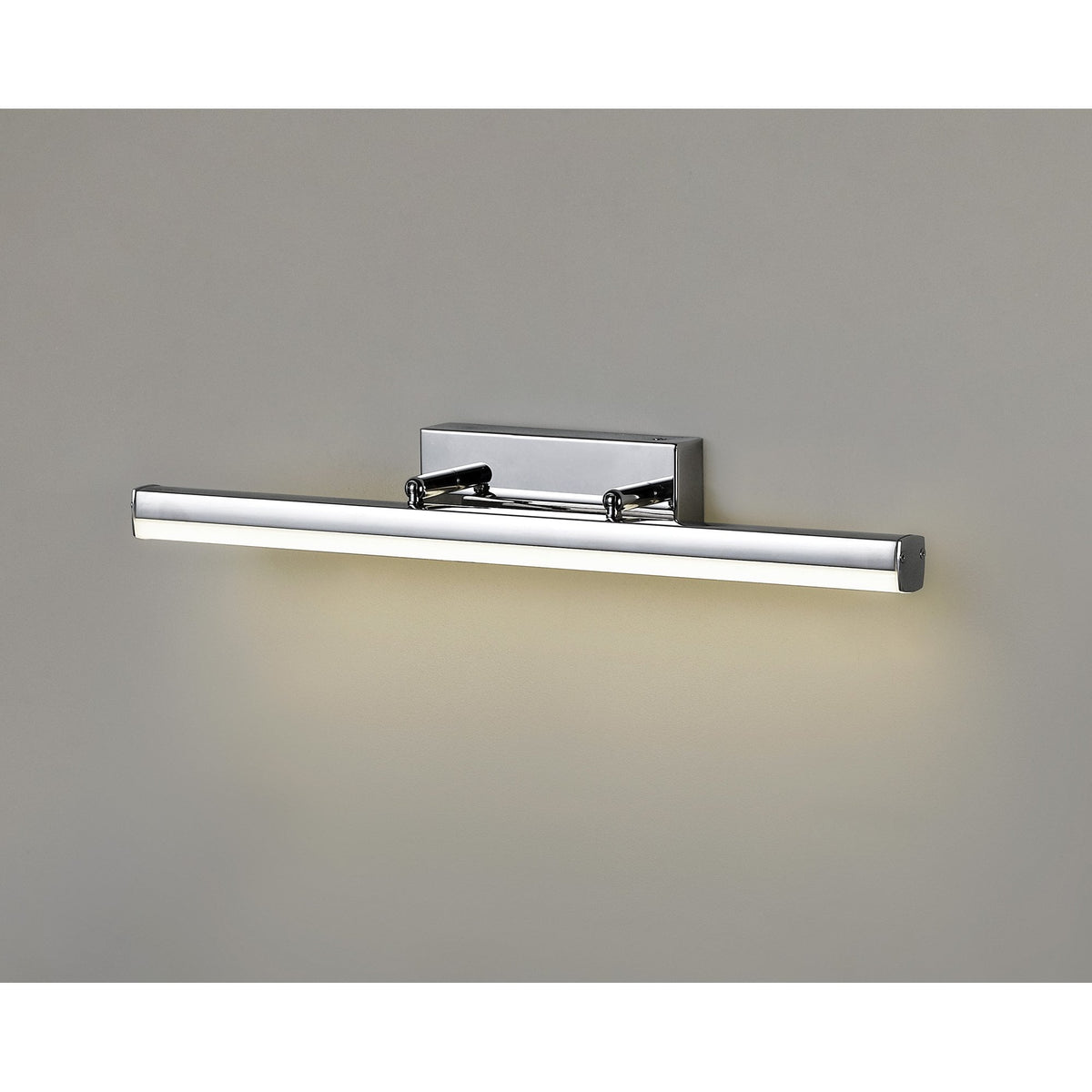 Harpford IP44 Medium Adjustable LED Wall Light in Polished Chrome