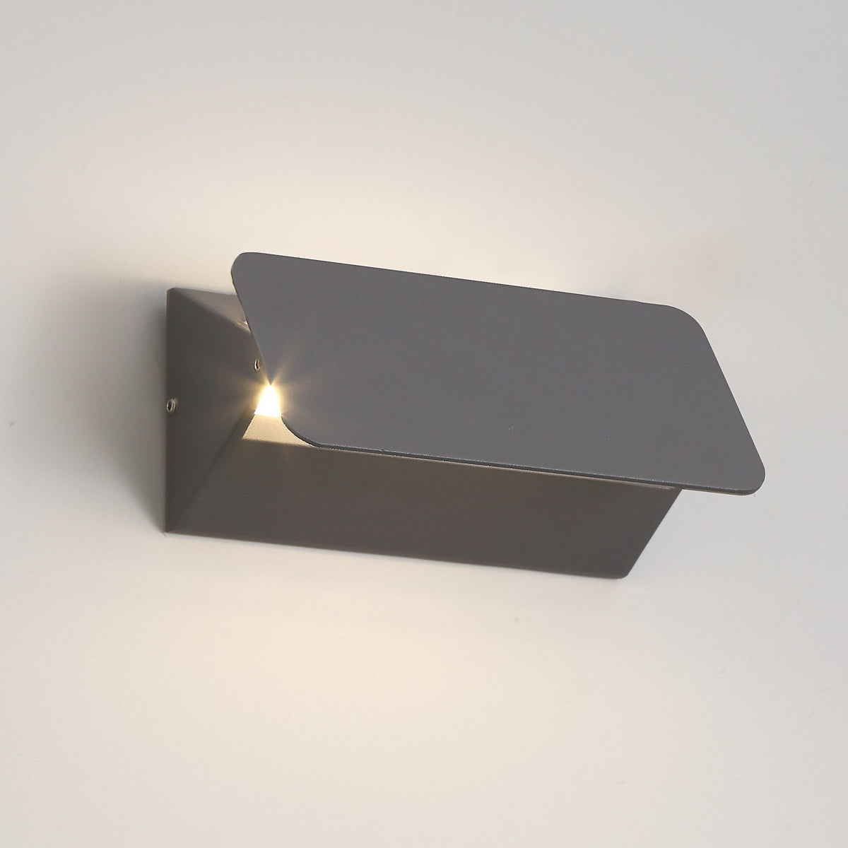 Talaton Up & Down 5w LED IP54 Wall Light in Anthracite