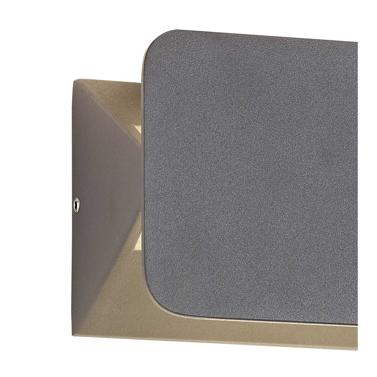 Talaton Up & Down 5w LED IP54 Wall Light in Anthracite