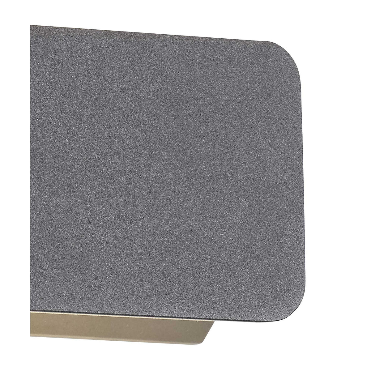 Talaton Up & Down 5w LED IP54 Wall Light in Anthracite