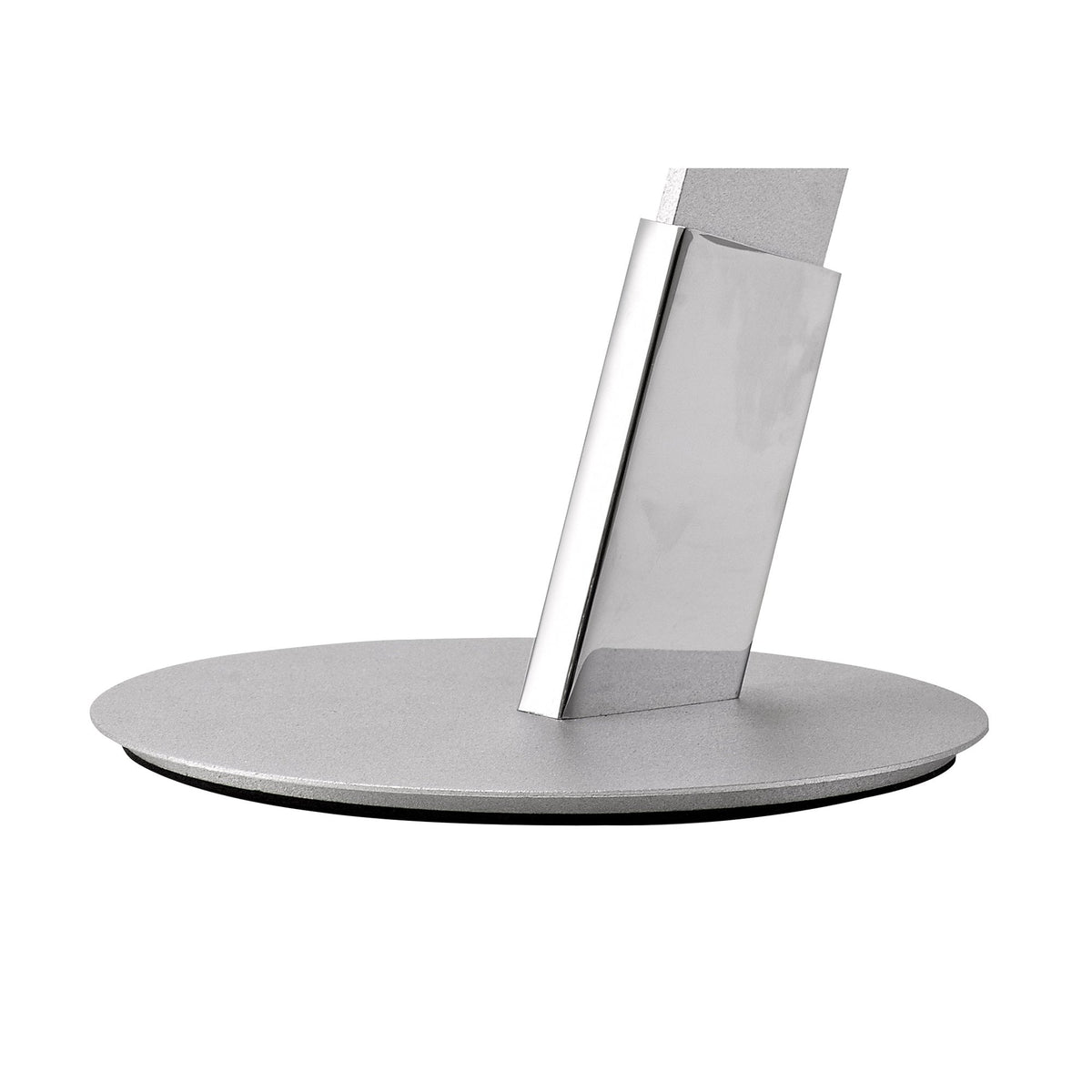 Virginstow 10W LED Table Lamp in Silver and Polished Chrome