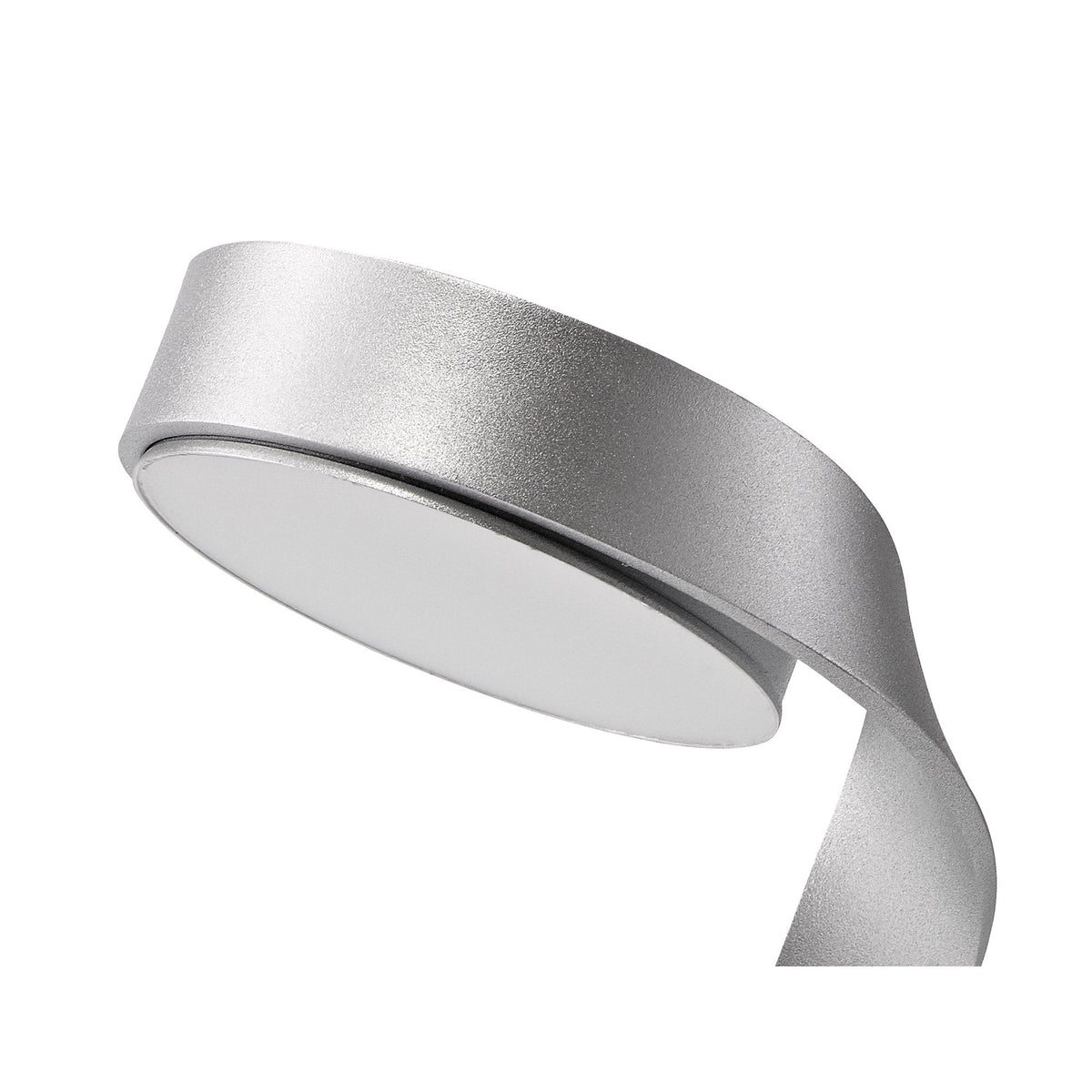 Virginstow 10W LED Table Lamp in Silver and Polished Chrome