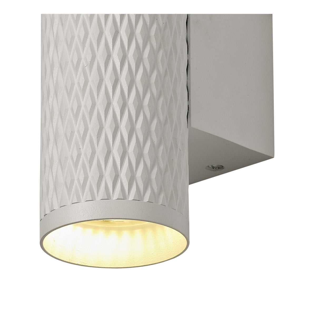 Stratton GU10 Up & Down Wall Light in Sand White