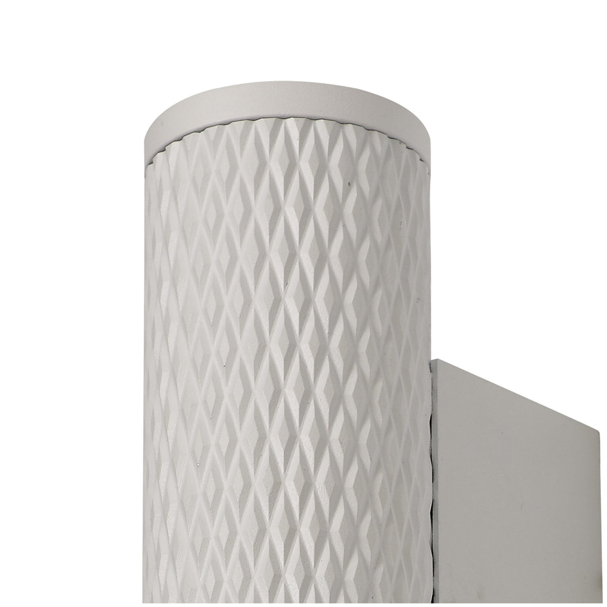 Stratton GU10 Up & Down Wall Light in Sand White