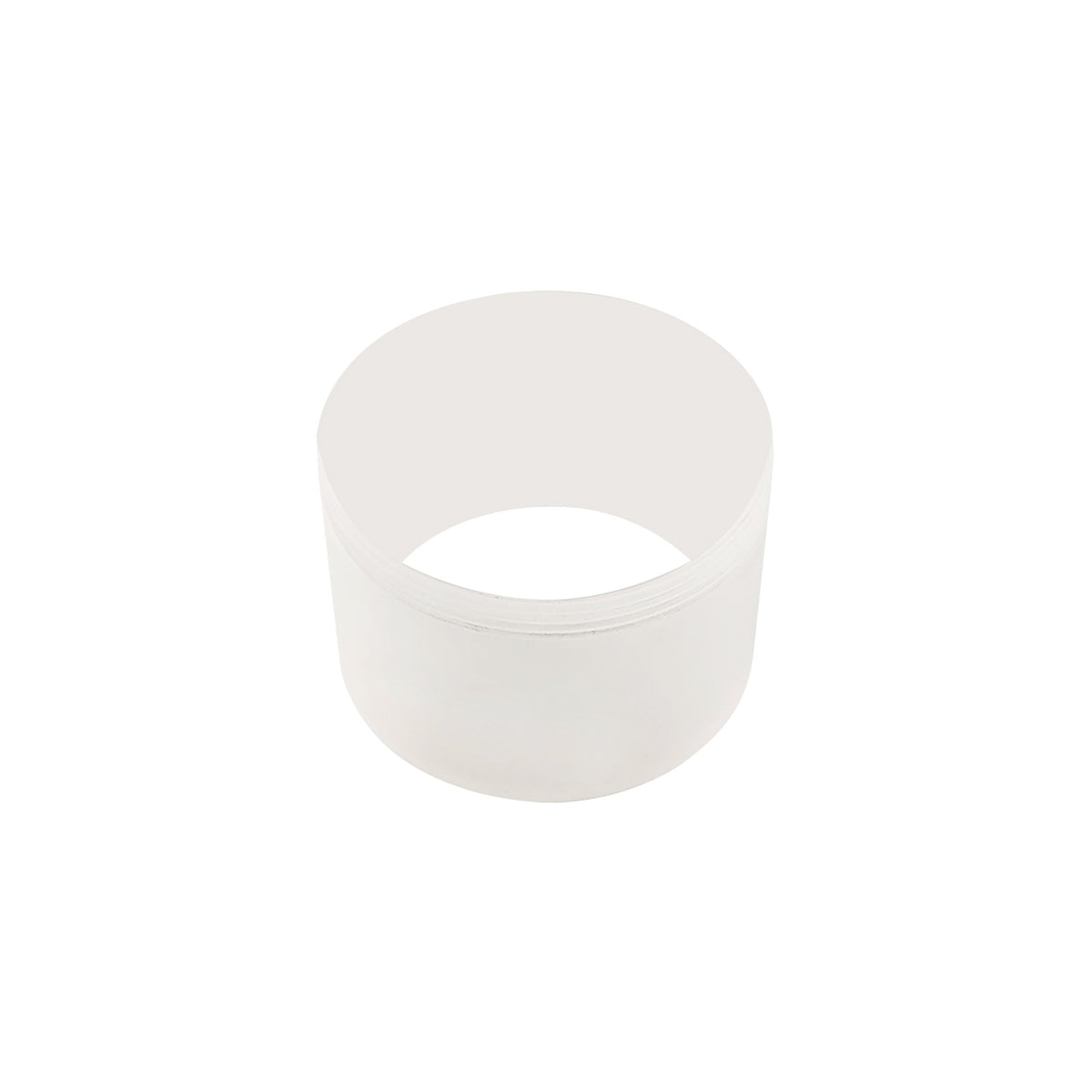 Stratton 20mm Frosted Acrylic Face Ring Accessory