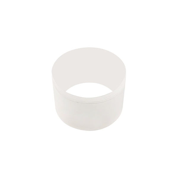 Stratton 20mm Frosted Acrylic Face Ring Accessory