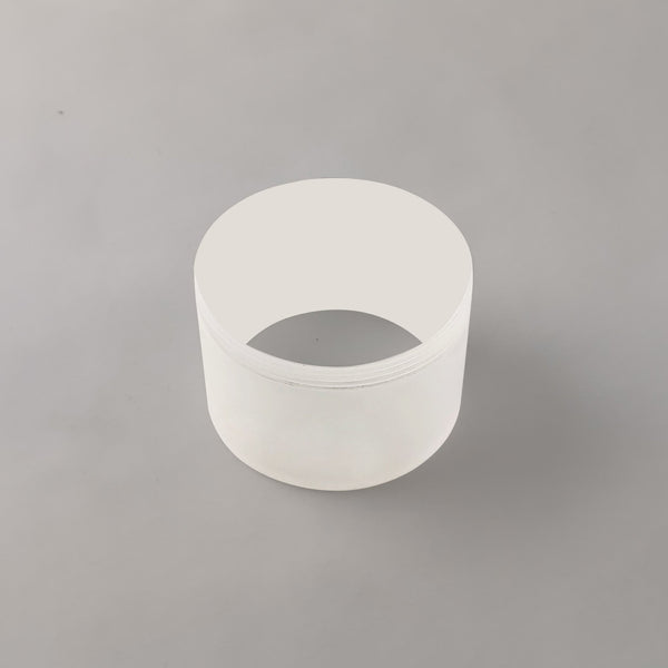 Stratton 20mm Frosted Acrylic Face Ring Accessory