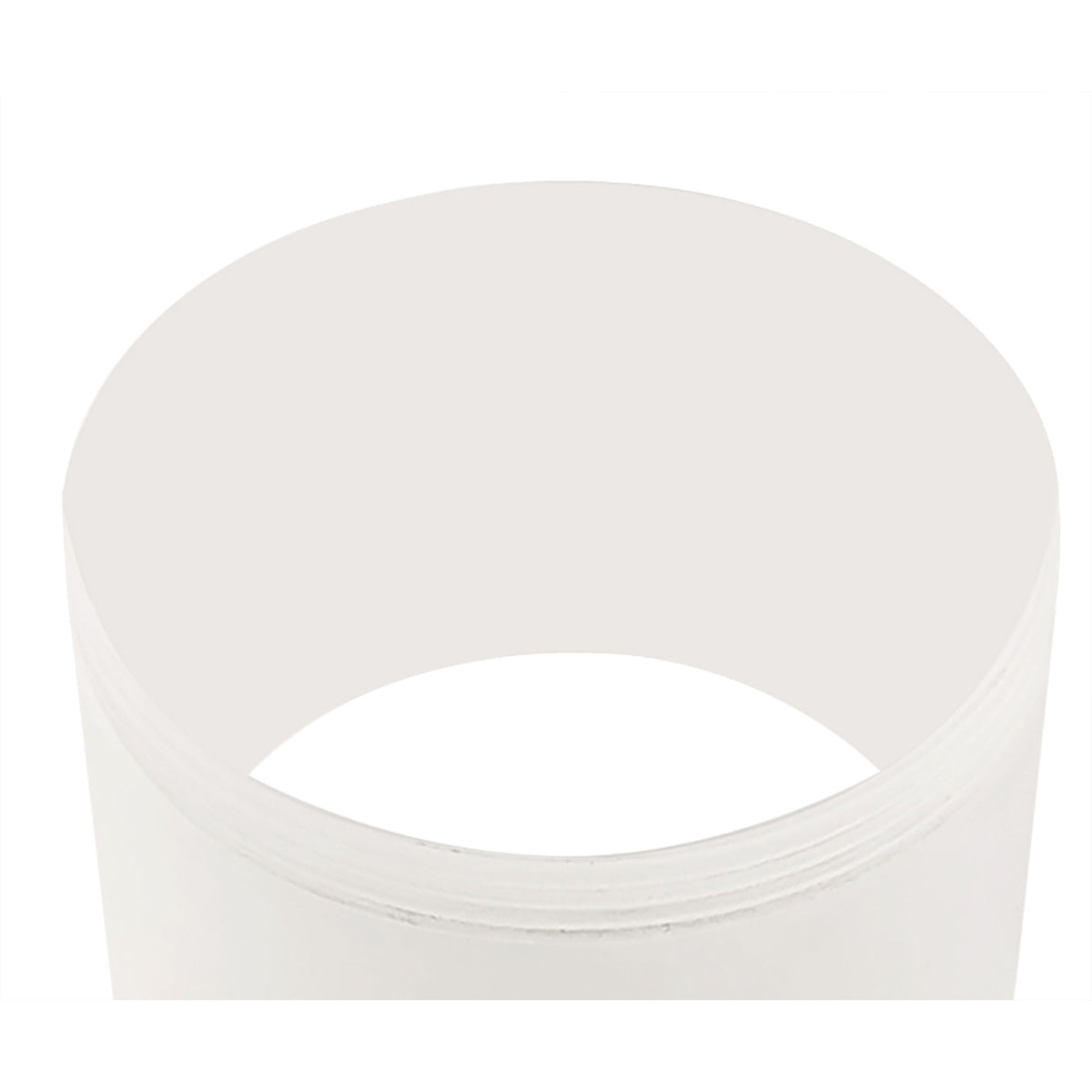 Stratton 20mm Frosted Acrylic Face Ring Accessory