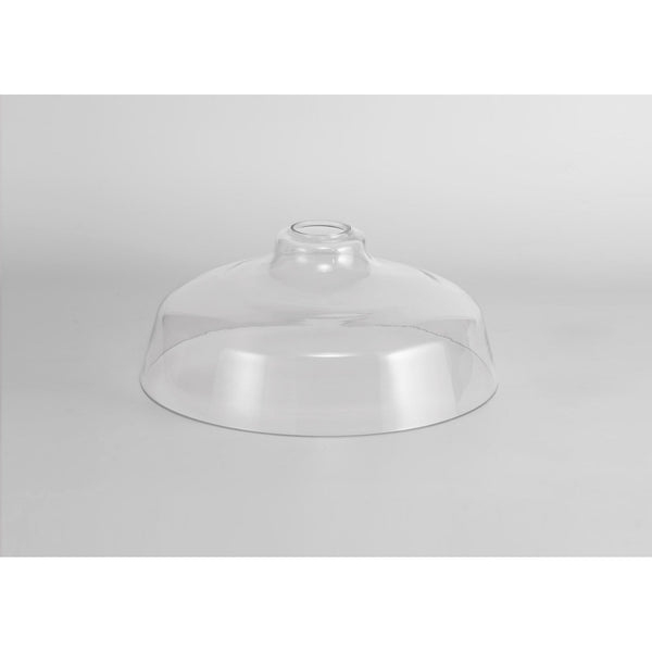 Fremington Flat Round Clear Glass Lampshade