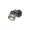 Harberton Single Spotlight in Matt Grey