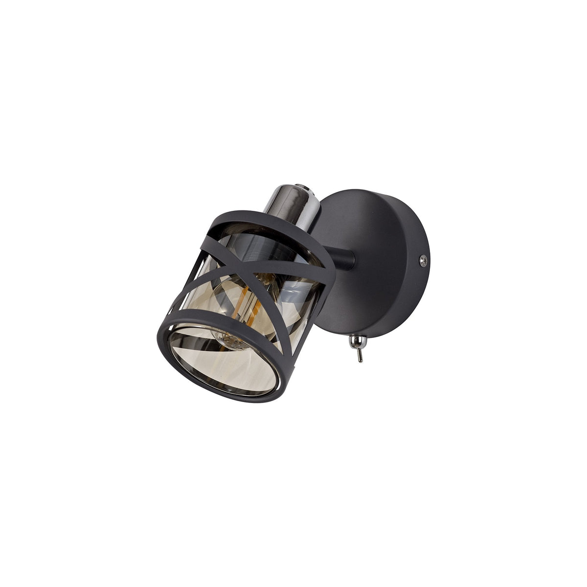 Harberton Single Spotlight in Matt Grey