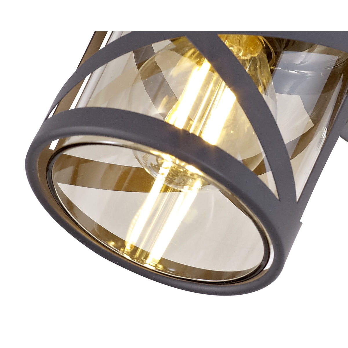 Harberton Single Spotlight in Matt Grey