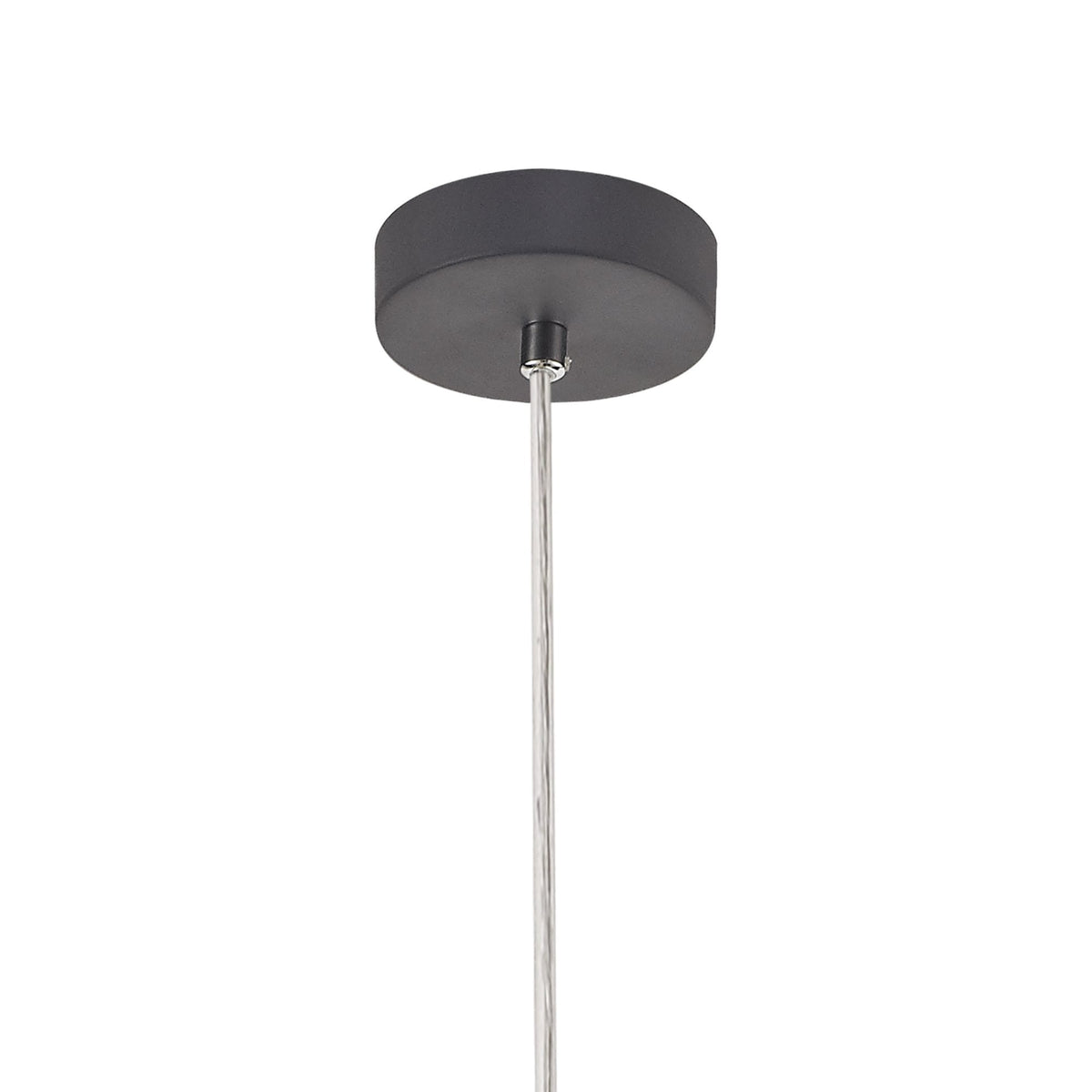 Harberton Single Pendant in Matt Grey