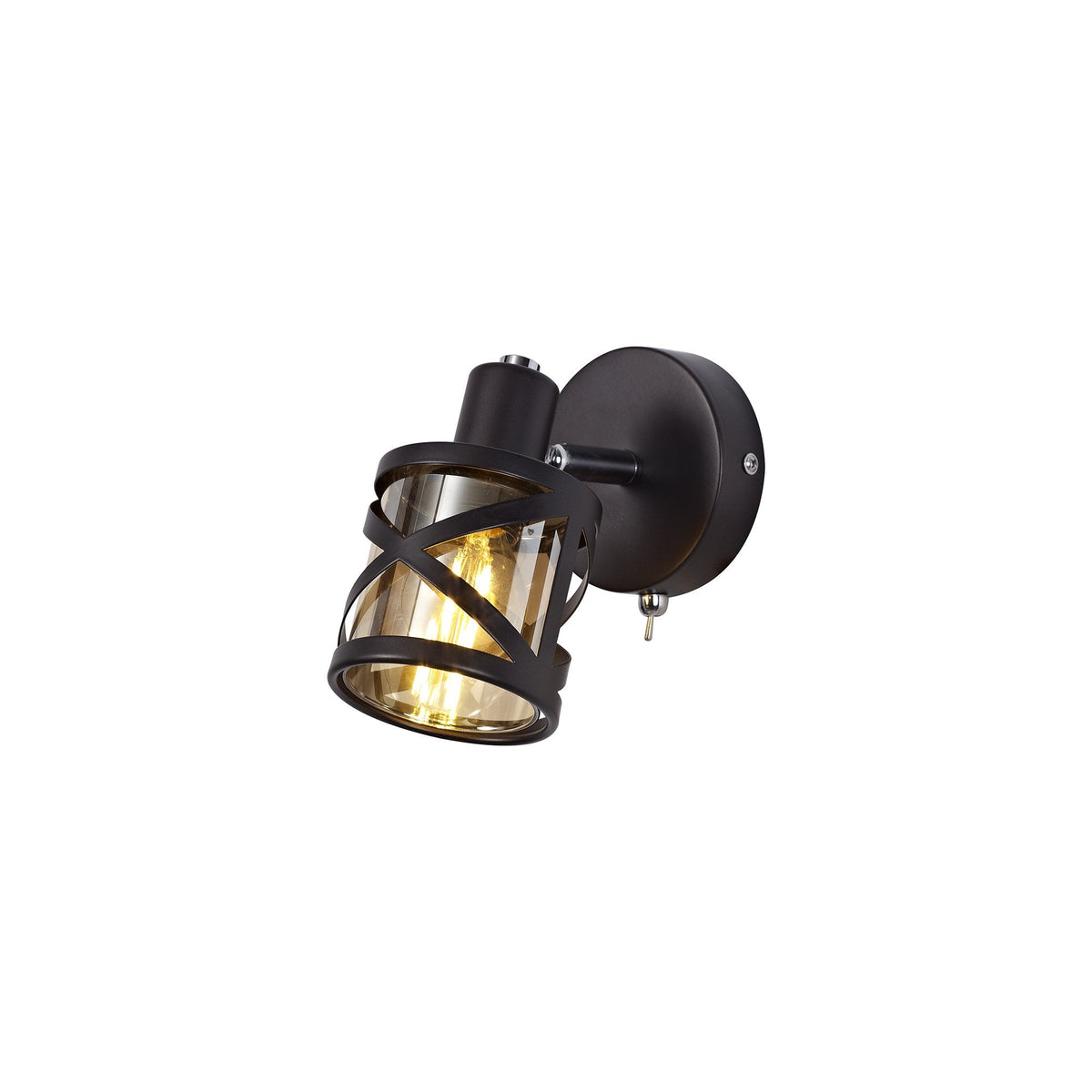 Harberton Single Spotlight in Oiled Bronze
