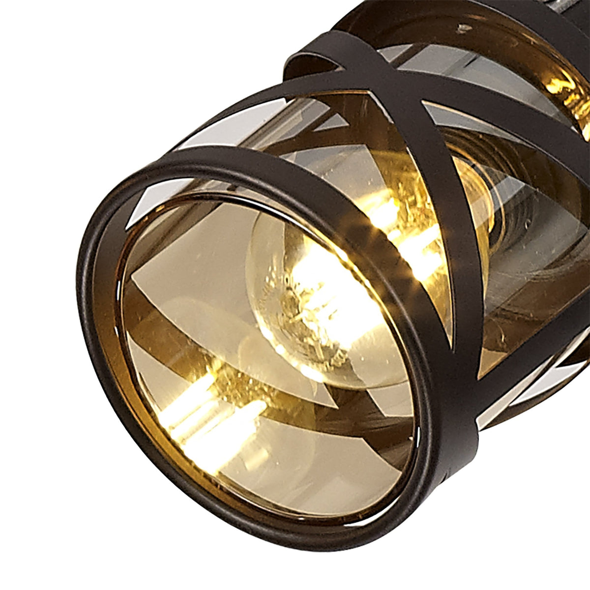 Harberton Four Bar Spotlight in Oiled Bronze