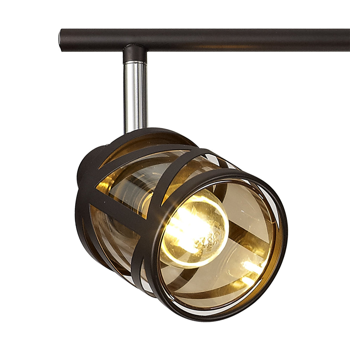 Harberton Four Bar Spotlight in Oiled Bronze