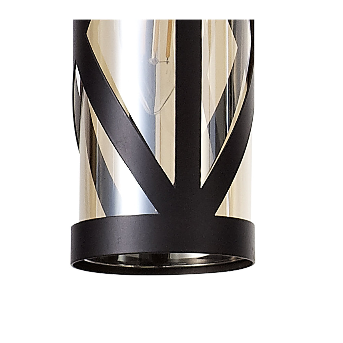 Harberton Four Light Pendant in Oiled Bronze