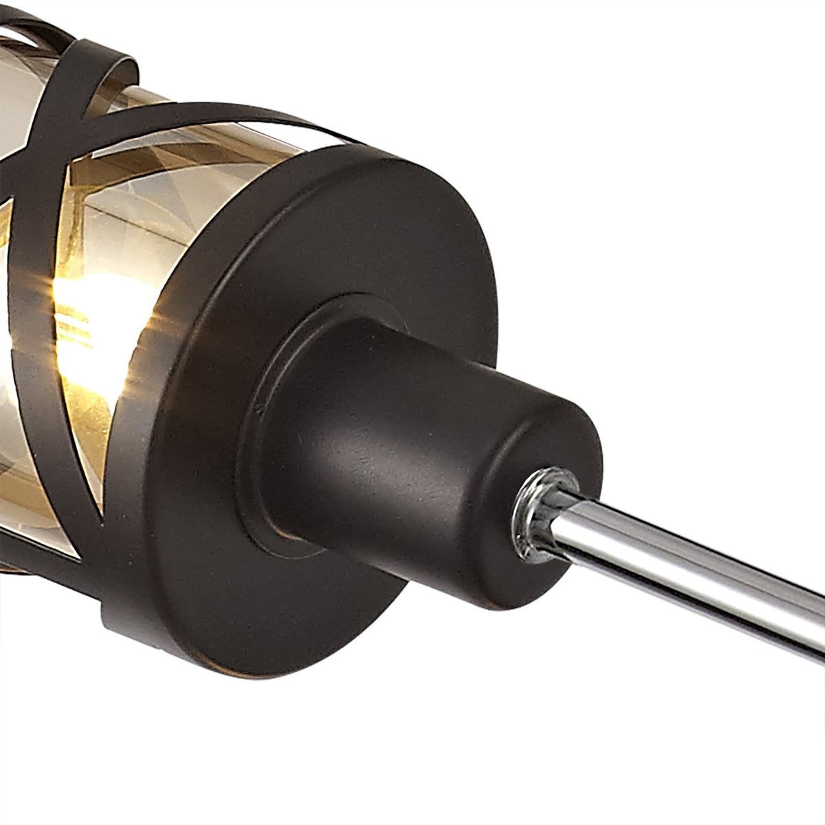 Harberton 4 Light Adjustable Pendant in Oiled Bronze