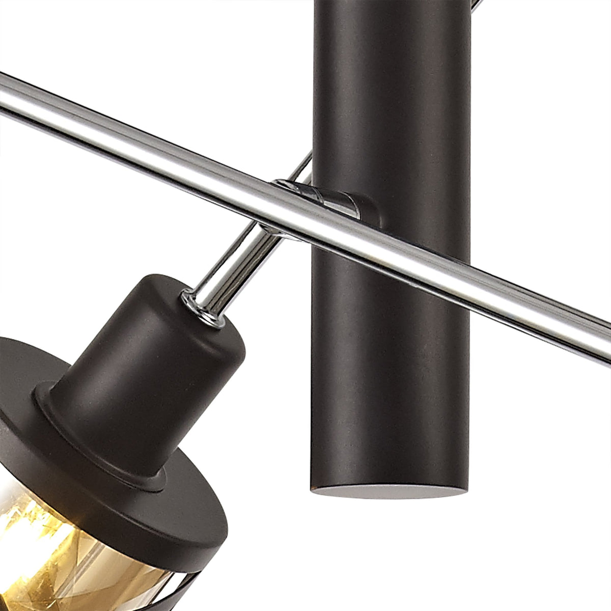 Harberton 4 Light Adjustable Pendant in Oiled Bronze