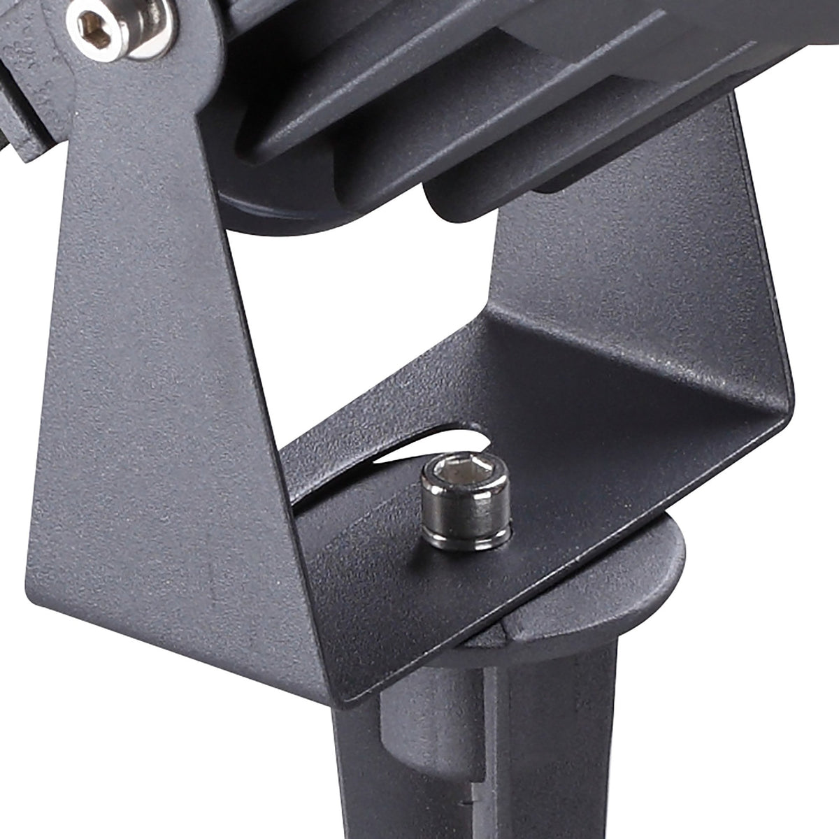 Mortehoe 15W LED IP65 Spike Light in Grey & Black