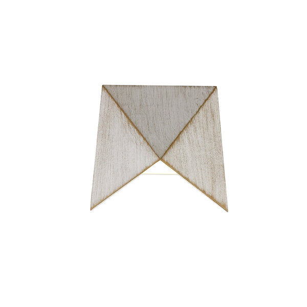 Iisington 7W LED IP54 Wall Lamp in White and Gold