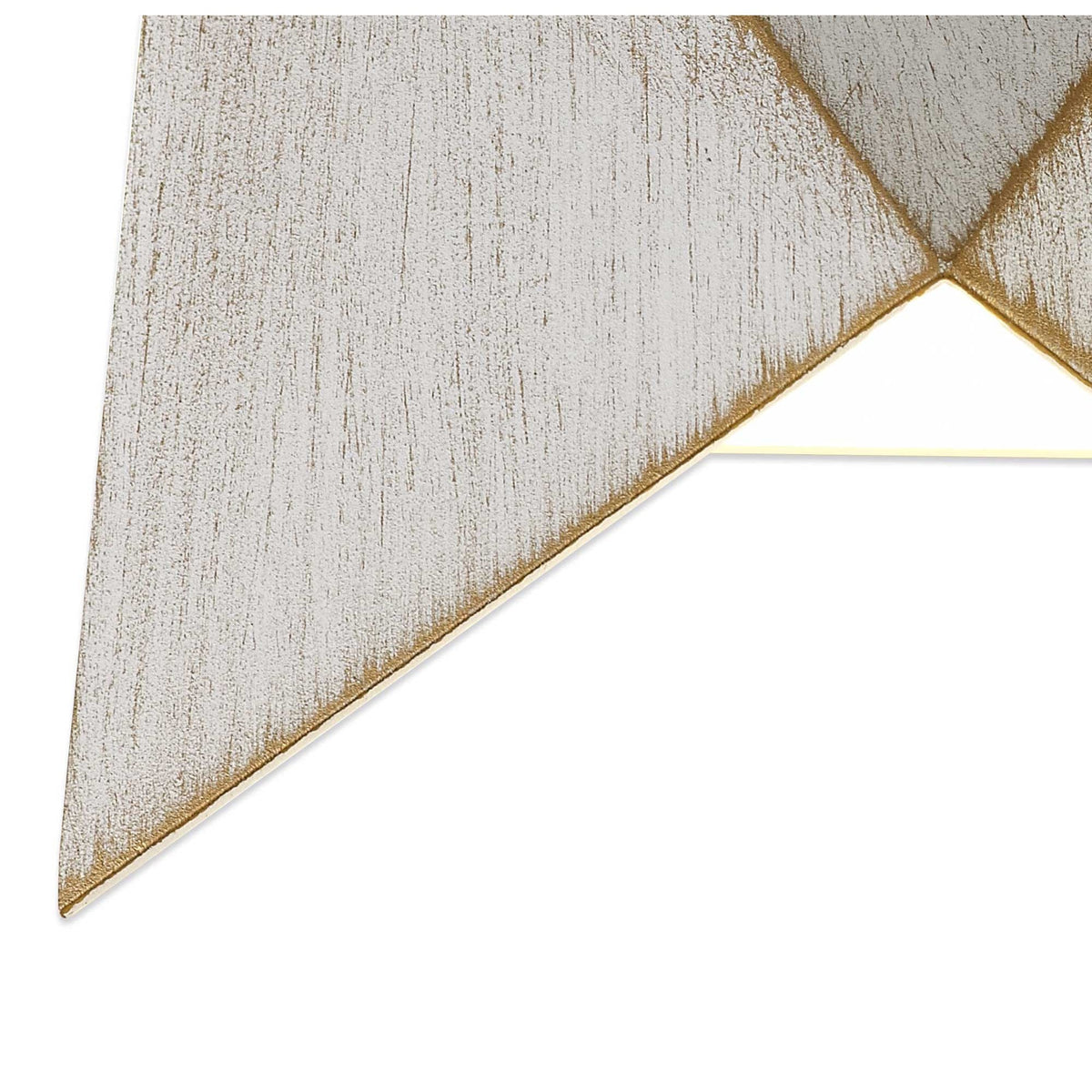 Iisington 7W LED IP54 Wall Lamp in White and Gold