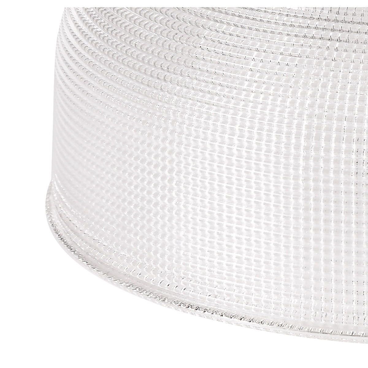 Fremington Antique Brass Pendant with Small Prismatic Glass Shade