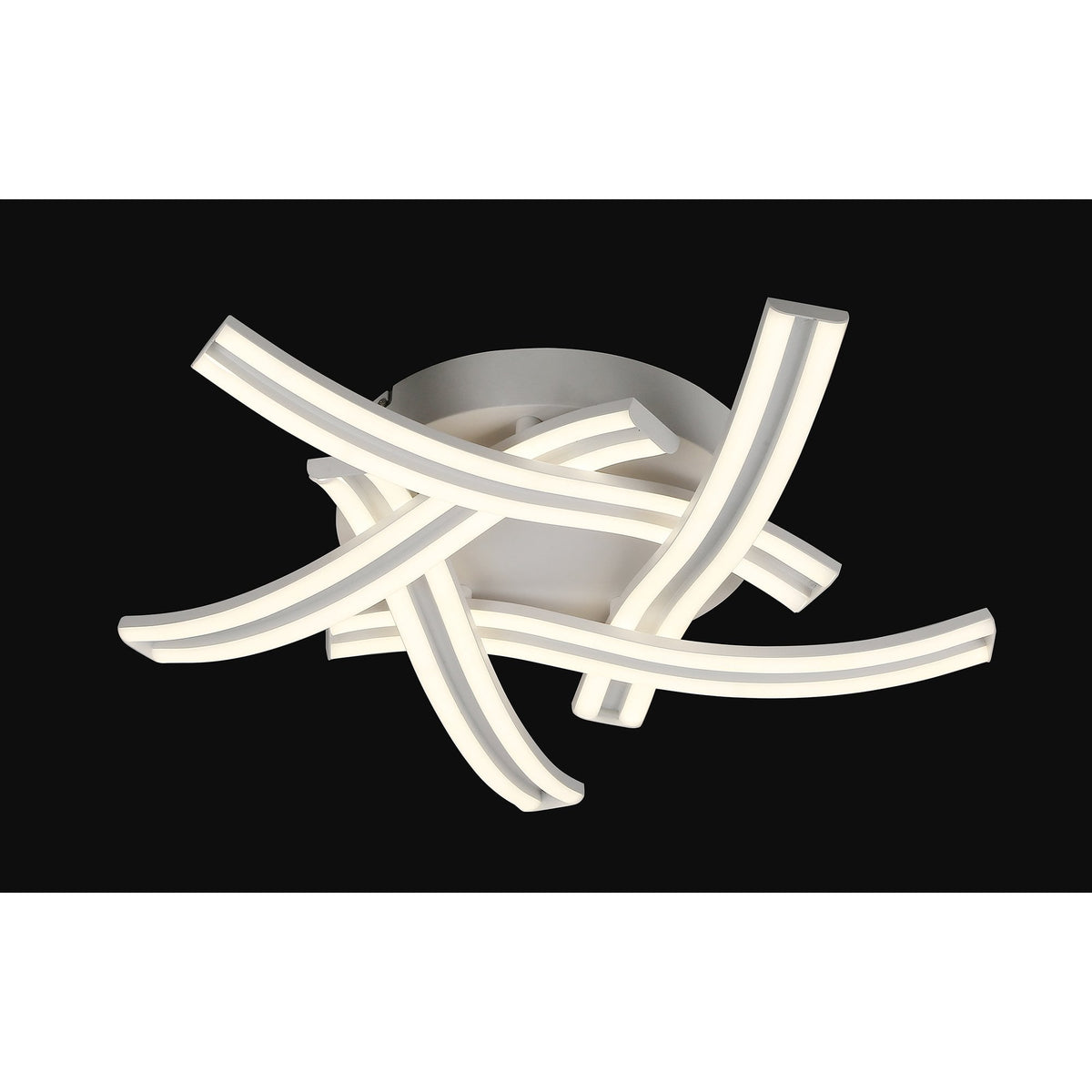 Revelstoke 5 x 12W LED Light Ceiling in White