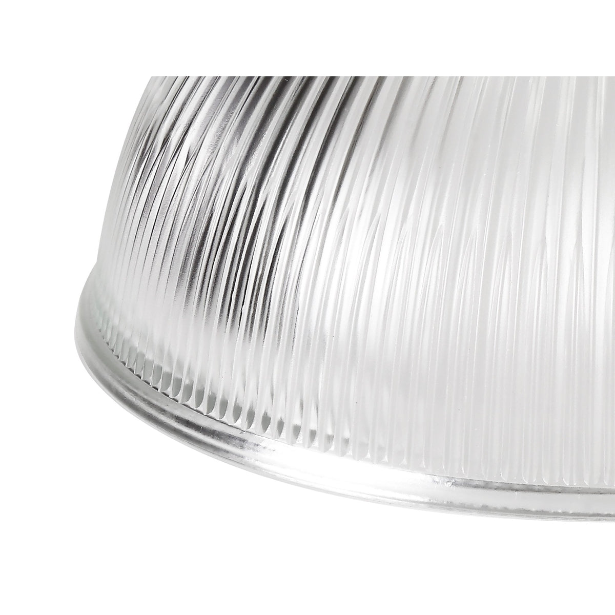 Fremington Polished Nickel Pendant With Dome Glass Shade