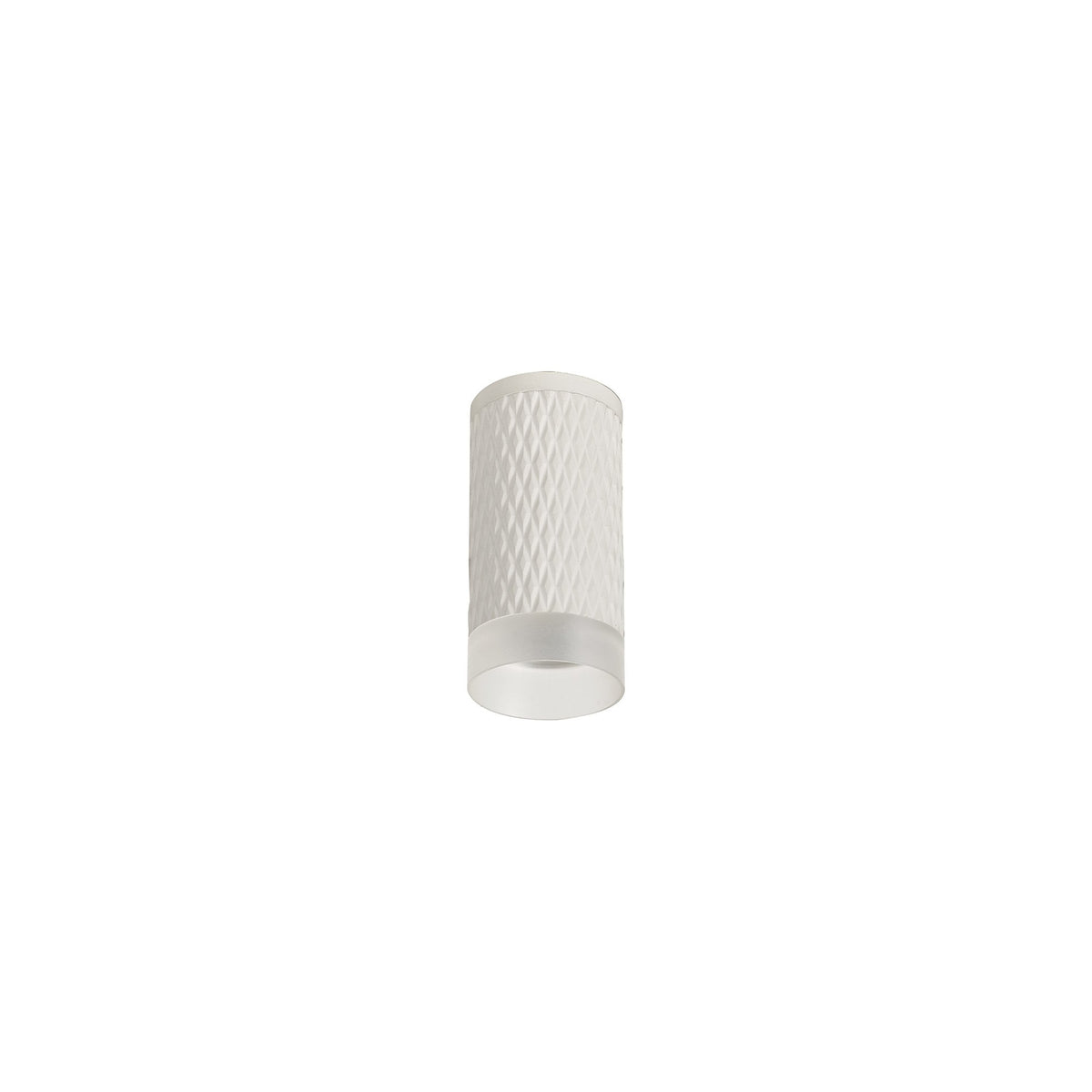 Stratton Small Sand White Surface Mounted Downlight with Acrylic Diffuser