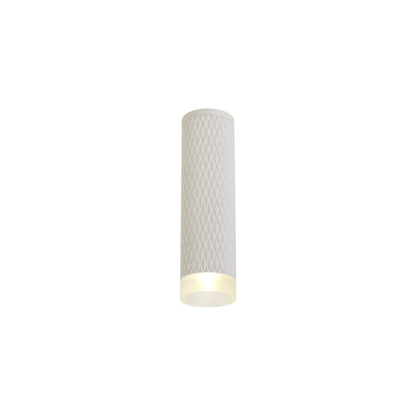 Stratton 200mm GU10 Surface Mounted Down Light in Sand White