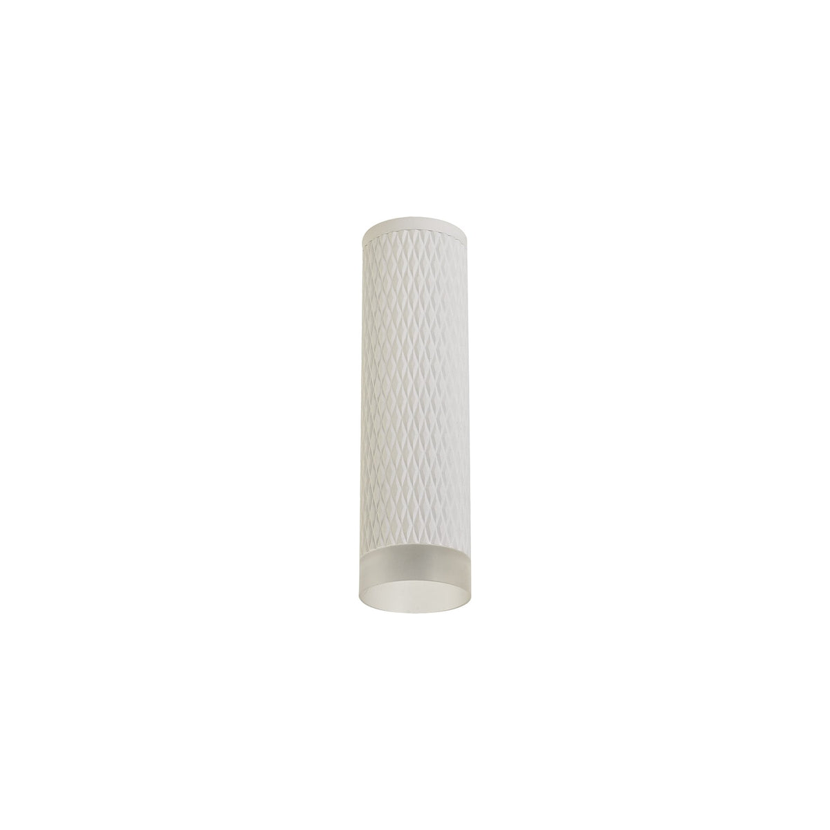 Stratton 200mm GU10 Surface Mounted Down Light in Sand White