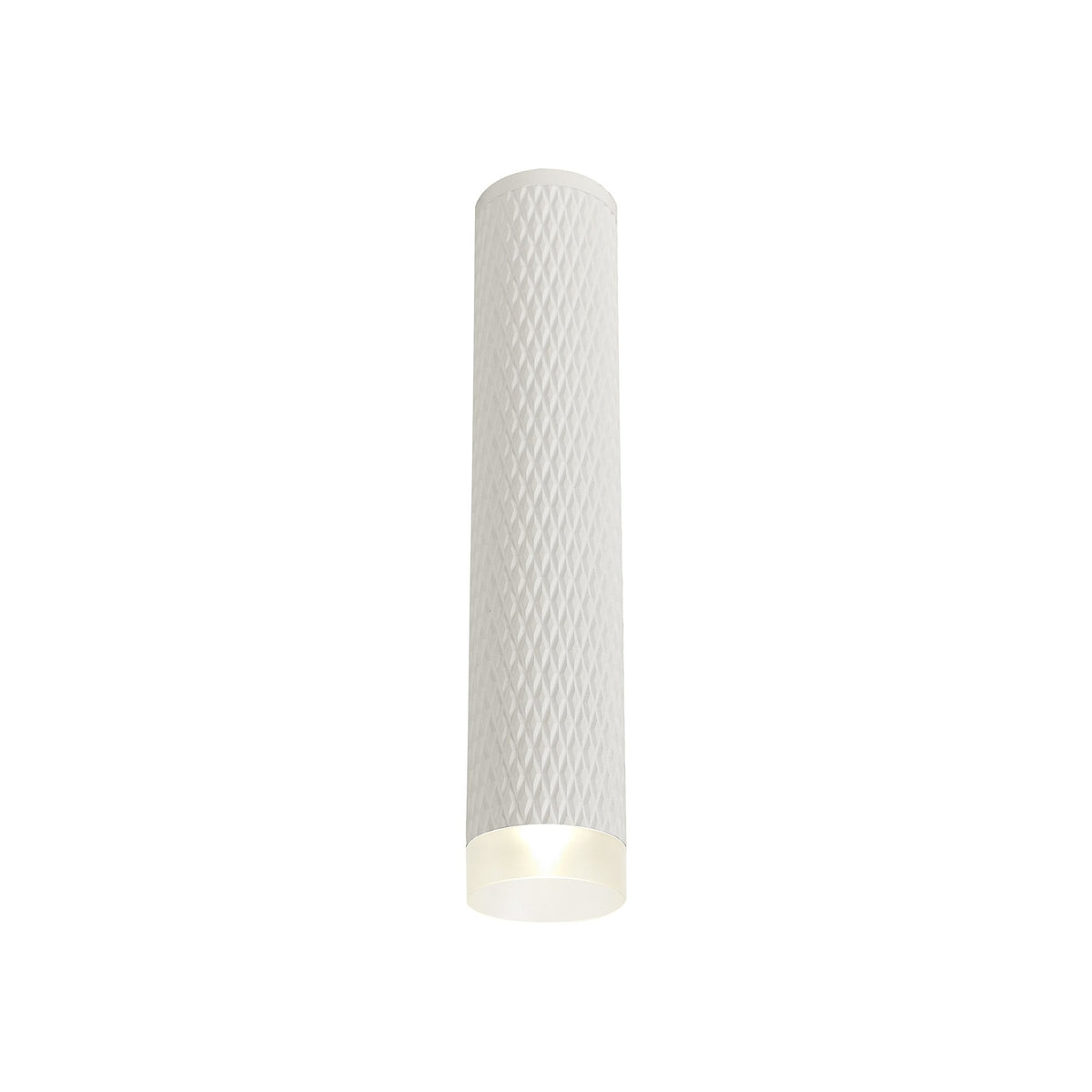 Stratton Large Sand White Surface Mounted Downlight with Acrylic Diffuser