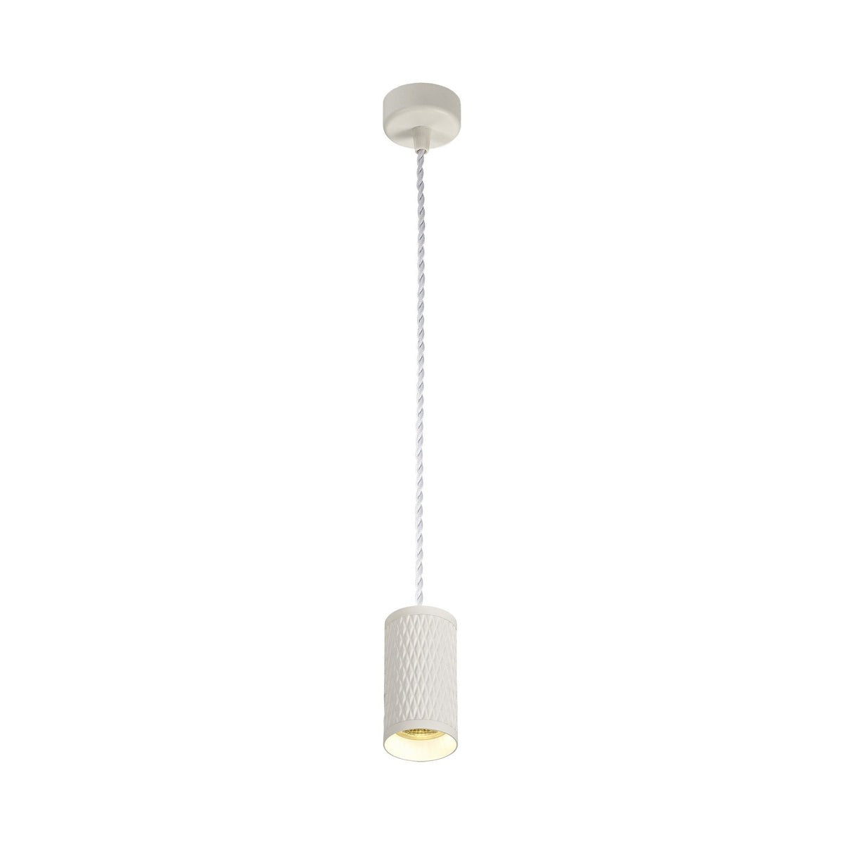 Stratton Small Sand White Pendant