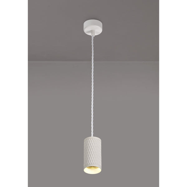 Stratton Small Sand White Pendant